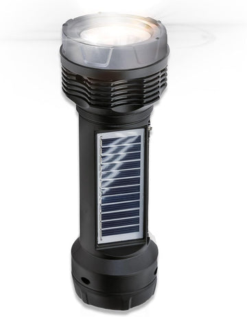 Emergency Rechargeable Flashlight w/ Bluetooth & FM Radio